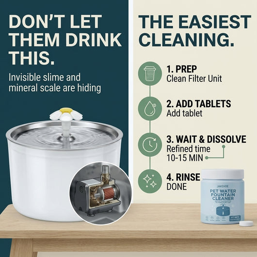 Pet Water Fountain Cleaner